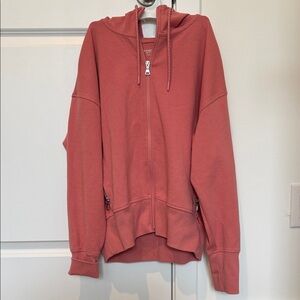 Pink Zip-Up Hoodie for Women